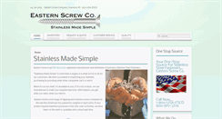 Desktop Screenshot of easternscrew.com